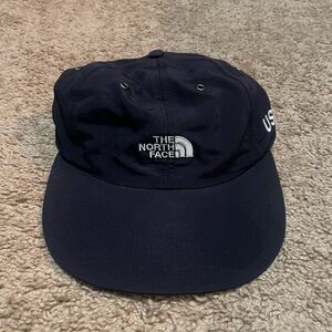 The North Face Hat USA IC tech throwback blue brand new with tags